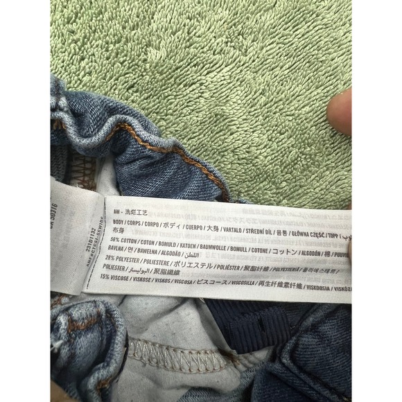 Abercrombie kids straight legged blue elastic waist jeans 13/14‎ - Picture 4 of 5